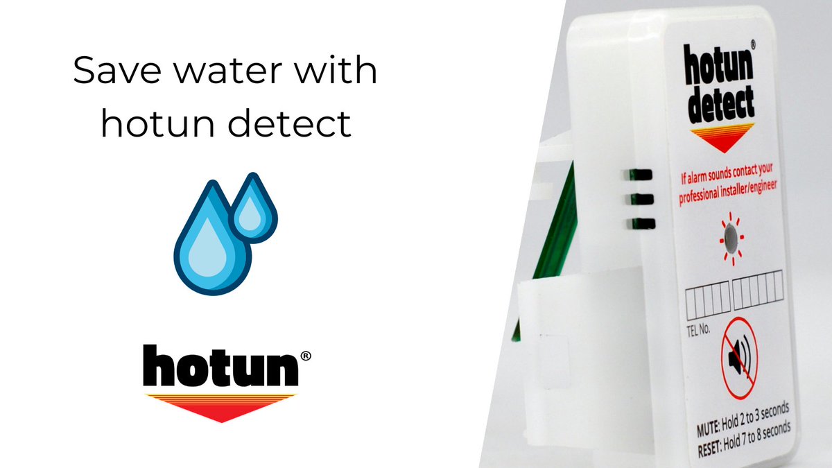 For this year’s #watersavingweek we want to highlight the water saving capabilities of hotun detect by <a href="/RAtechUKLtd/">The hotun tundish solution</a>. 

The detect gives you an instant alert to the relief valve passing water, meaning you can stop water loss early on. 

For more info: tinyurl.com/4sutejj5