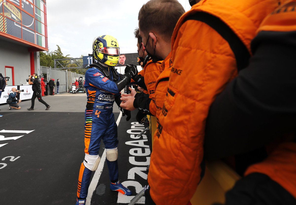 We are delighted to see that Lando is staying with McLaren. We cannot wait to see what the team achieve going forward, let's get that first Lando win 🤞
