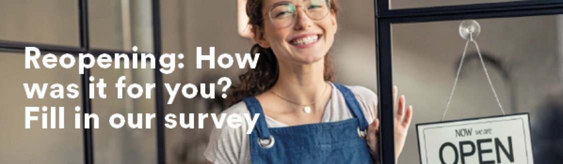 Help us to help you ⤵️
By sharing your experiences in the weeks since opening, you'll help us understand the challenges faced by indies as restrictions ease. 

Complete our Reopening Survey here: 
👉 surveymonkey.co.uk/r/63FN2C9

#ReopeningRetail