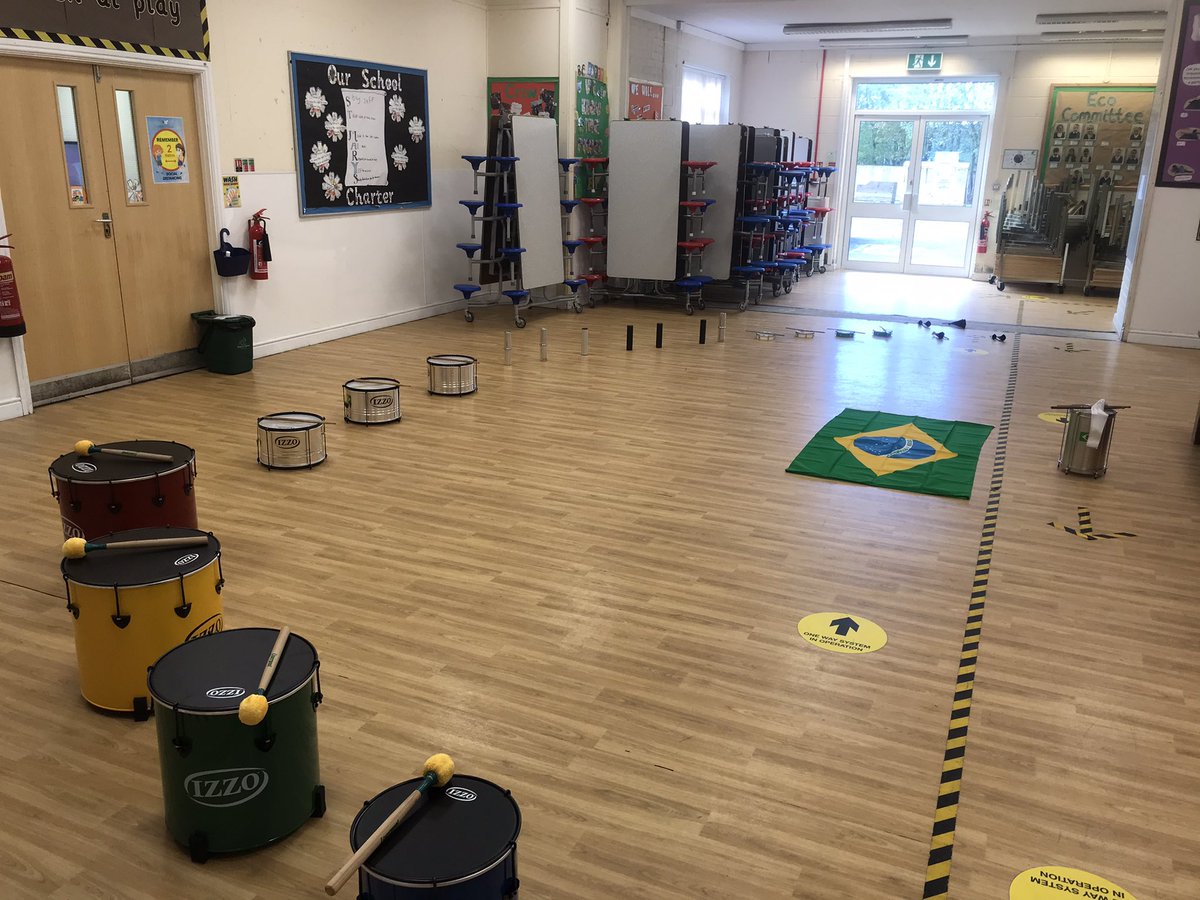 So good to be back performing. First one back and it’s off to Brazil for some Samba.