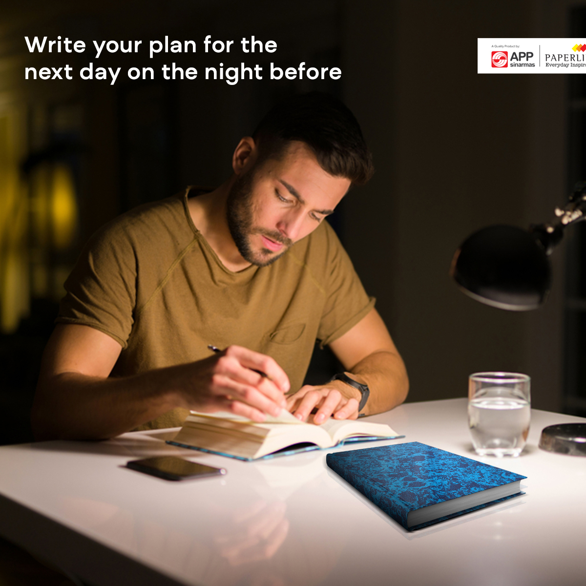 APPPaperline's tweet photo. Keep a diary or a notebook handy. 

Plan what you need to do the following day on the night before. 

Assume control of your time and tasks.

#EverydayInspiration #PaperlineStationery #OfficeStationery #Envelopes #careersuccess #careeradvice #personalgrowth #uaebuisness https://t.co/NoKQfv8XUQ