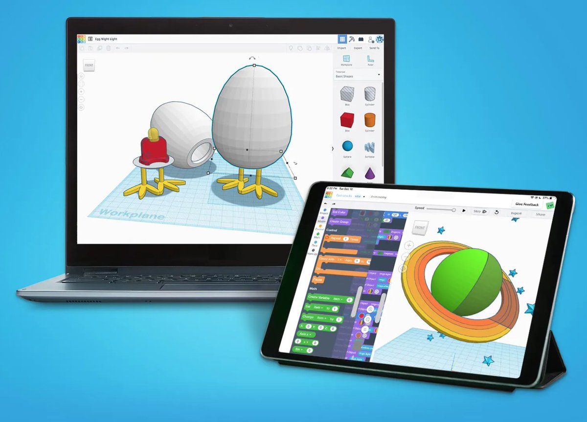Hola a todos,  hoy  os animamos que empecéis a modelar en 3D con un software CAD gratuito como es Tinkercad, eso sí para imprimirlo en la mayor calidad, en nuestra web encontrarás los mejores filamentos!! 👉 fluid3d.es 👌
tinkercad.com