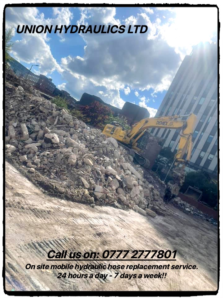 Lovely sunny day in Leeds! #hydraulics #hydraulicengineer #hosereplacement