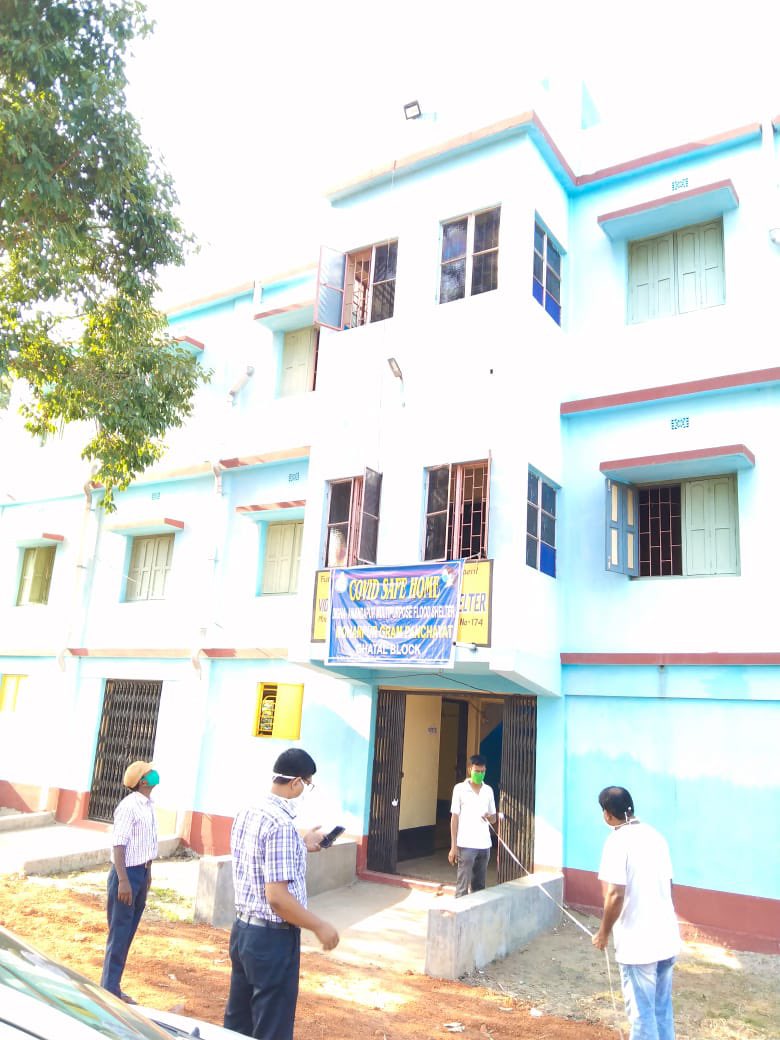 idevadhikari's tweet photo. With the help of The Government 50 Bed Isolation centre in Ghatal with Doctors ,Nurses, Medicine N Food 🙏🏻 https://t.co/V20jXebYeN