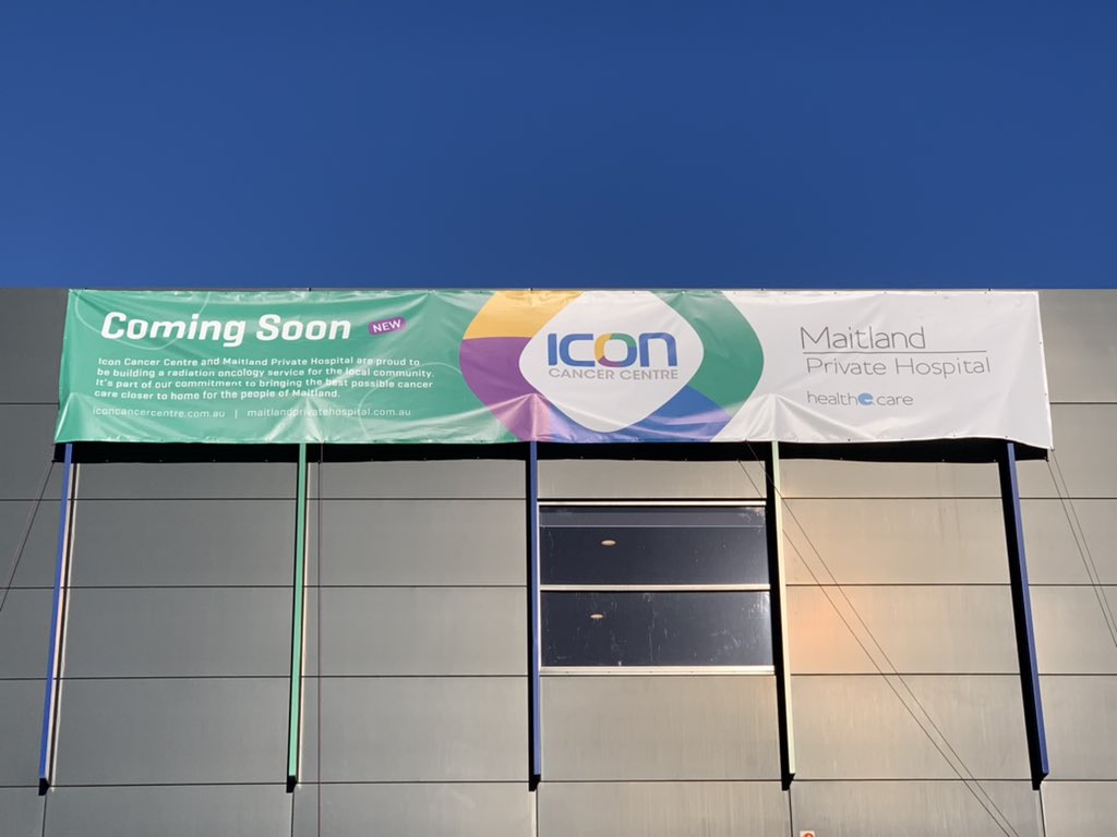 Wonderful to visit Maitland today and see our <a href="/IconCancerCtre/">Icon Cancer Centre</a> preparing to open very soon.

Our <a href="/IconGroupglobal/">Icon Group</a> commitment to regional cancer care in Australia is proven and continues!