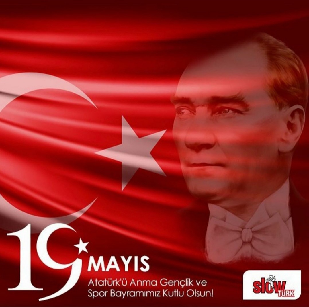 19 Mayıs Atatürk'ü Anma, Gençlik ve Spor Bayramımız kutlu olsun! 🇹🇷❤

#19Mayıs #19MayısAtatürküAnmaGençlikVeSporBayramı