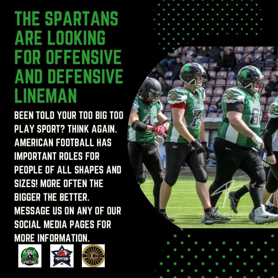 Some people may have been too big and denied the chance to play contact sport all there lives. Now there is a chance to get into a sport where people of all shapes and sizes are welcome. 

Contact us for more details about training times and locations.