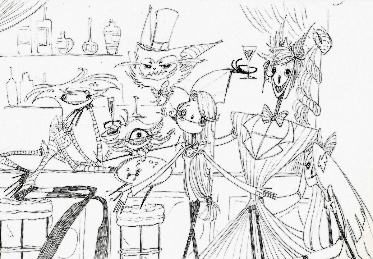 Avothefrog's tweet photo. #HazbinHotel https://t.co/FHRrZPy8Fe