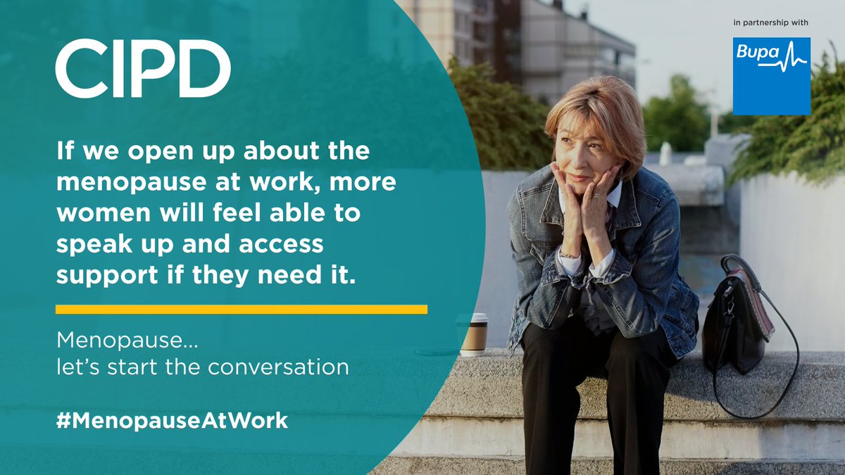 The #menopause affects all women differently; small changes can make a big difference to how many women cope with work. Let's normalise the conversation, empathise &amp; educate to support our colleagues 🙌 Updated guidance on #MenopauseAtWork with <a href="/BupaUK/">Bupa UK</a> ow.ly/72R250EM73i