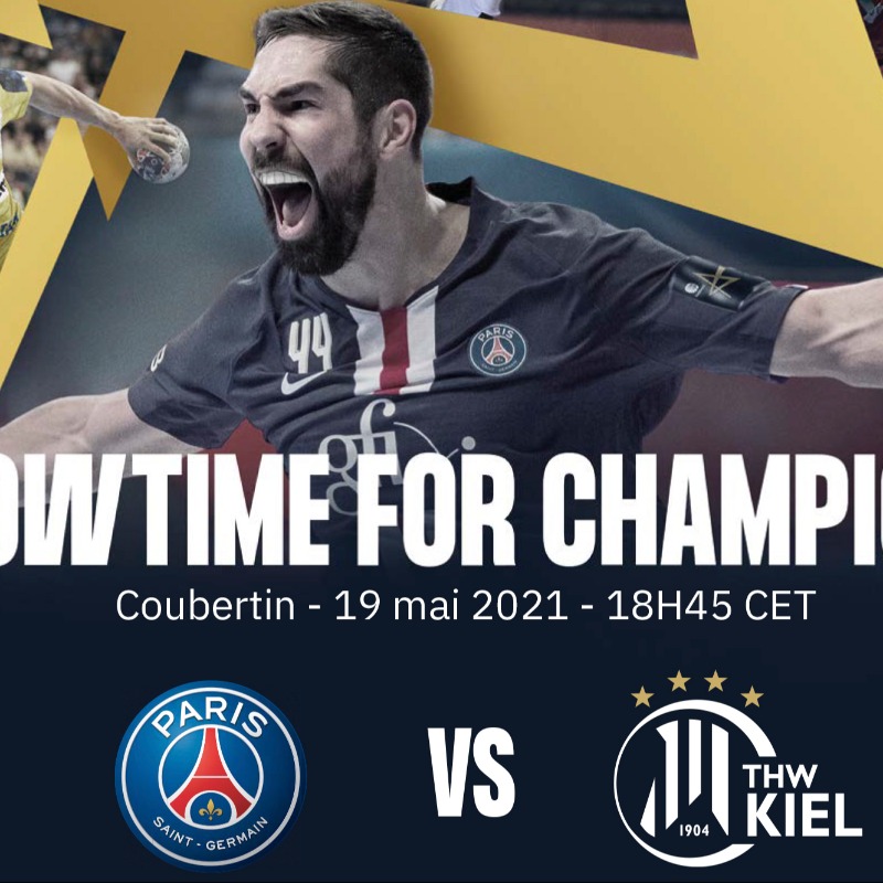 psghand's tweet photo. Le dernier programme en @EHFCL de la saison est disponible et il va vous occuper en attendant 18h45 ! 

#PSGKIEL #ObjectifFinal4