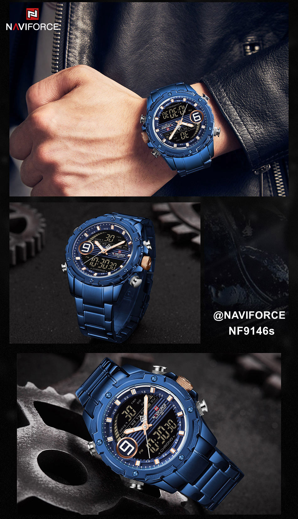 Naviforce on X NAVIFORCE Watch Blue watches series https t obZUa3pquO X