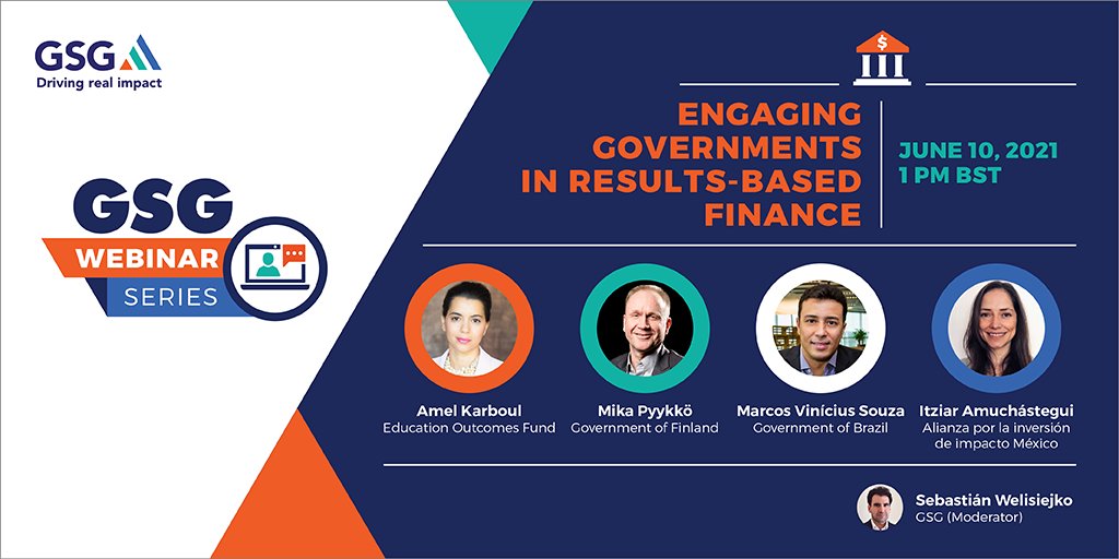 How can governments invest their resources better? Results-based financing can deliver more &amp; better societal outcomes. Join us for insights into what works when engaging with governments on RBF. Register here: bit.ly/3tZ6Ibo