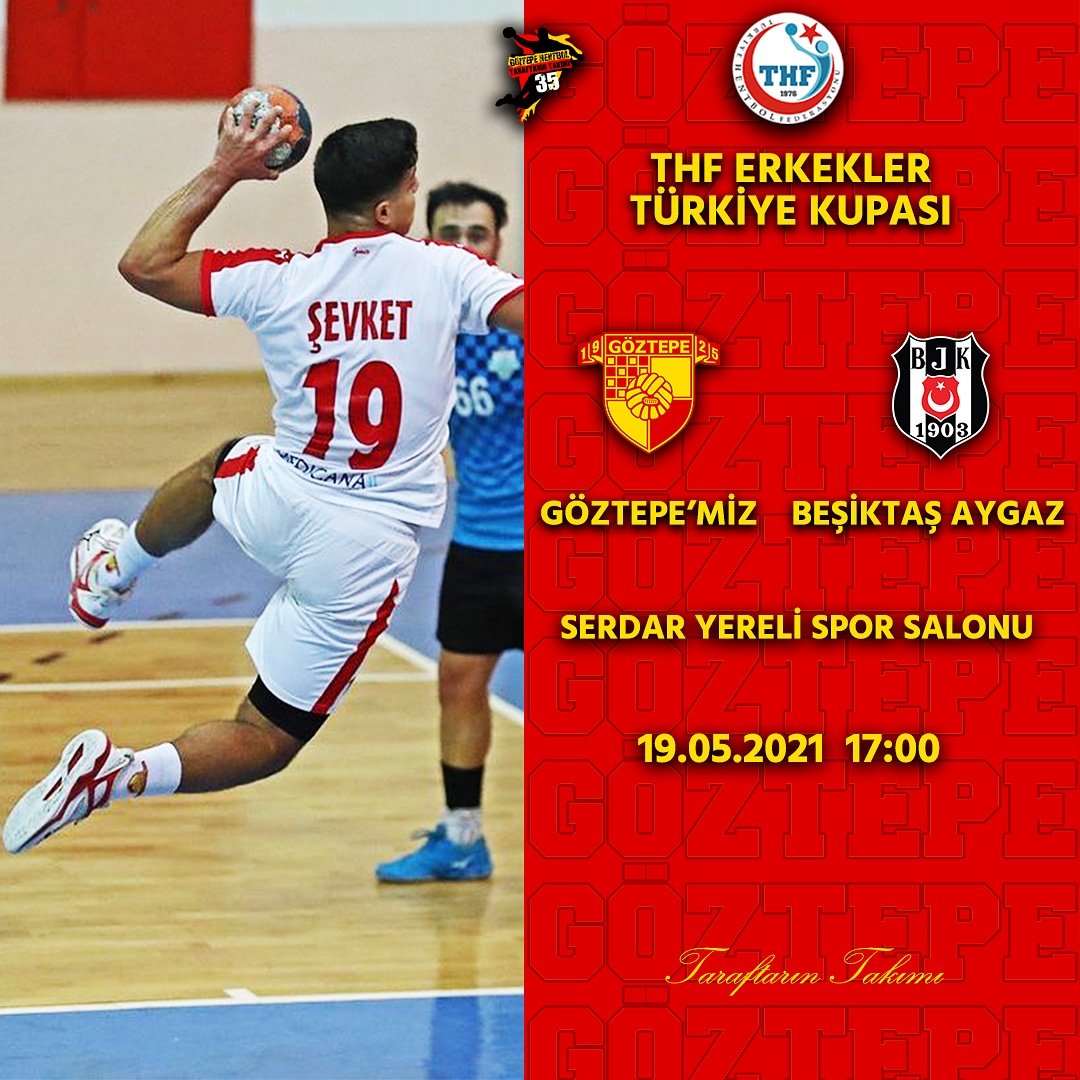 #MaçGünü

🏆 Türkiye Kupası Yarı Final
🤾‍♂️ Göztepe’miz - Beşiktaş Aygaz
🗓 19.05.2021
🕛 17:00
🚩 Serdar Yereli Spor Salonu

#TaraftarınTakımı #Göztepe #GöztepeHentbol