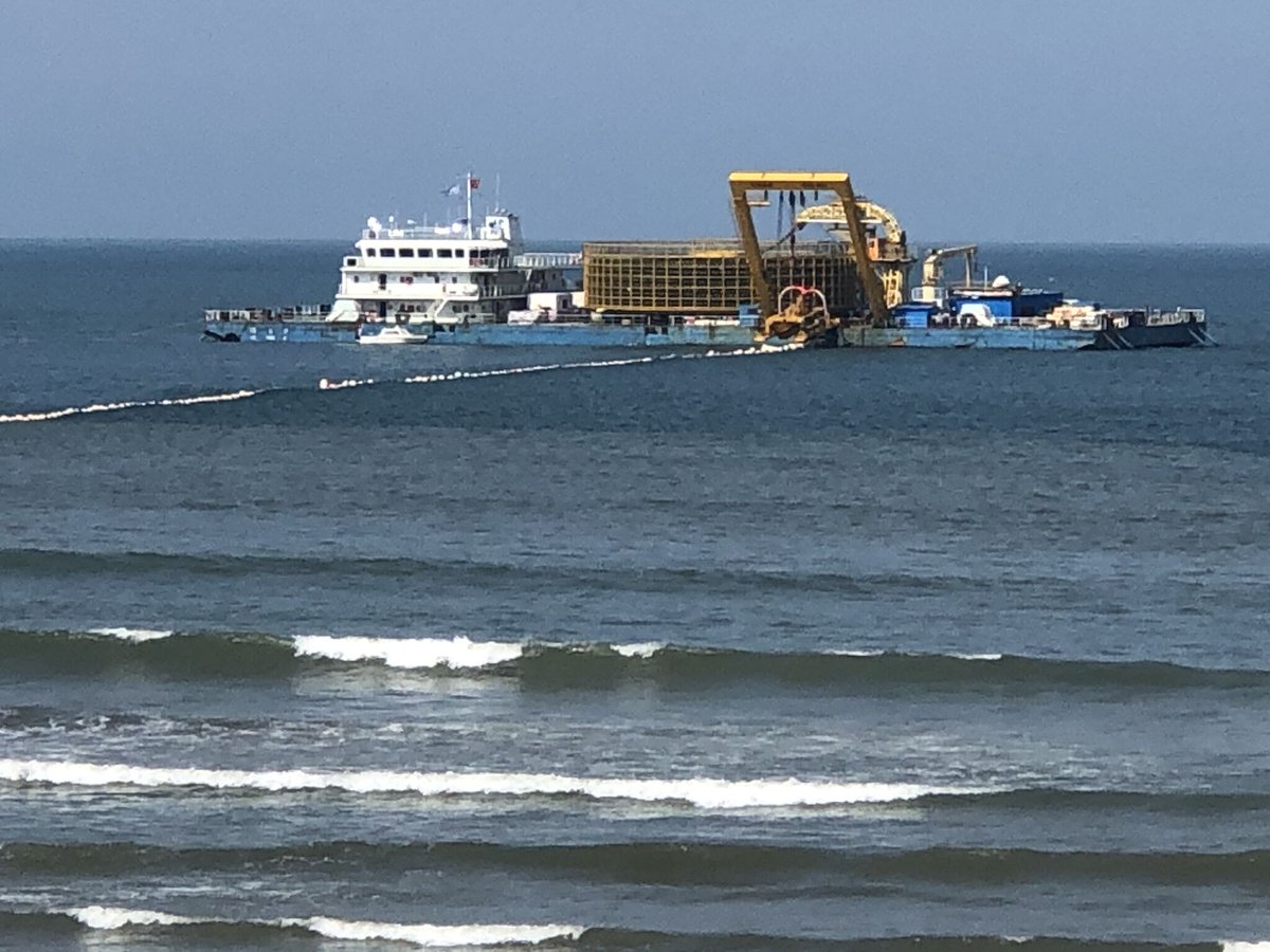 subseaworldnews's tweet image. Export cable in place at Changle Area C offshore wind site bit.ly/3eXFKgg

#subsea #exportcable #offshorewind