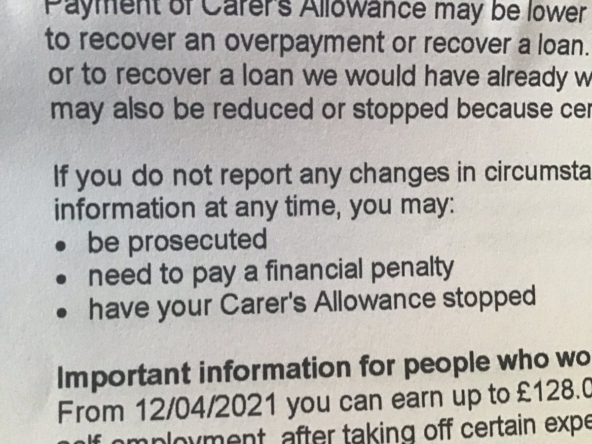 chc_watch's tweet photo. After 15 months as sole carer for my wife without #restbite, 
I have not had a single phone call from the government.
How you doing? Need help?

Today tops the insults to get a five page #THREATENING #LETTER from #DWP

@theresecoffey sort your crew out! https://t.co/h8NFAjyeb5