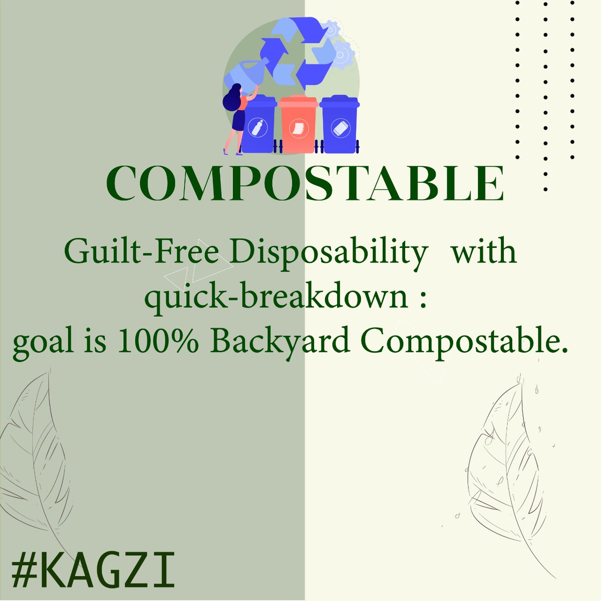 KagziB's tweet photo. INDIA's FIRST PAPER BOTTLE
We are changing the #bottle industry for good and coming up with guilt-free #disposability with the quick breakdown: the goal is 100% backyard compostable.
#Kagzi #IndiaFirstPaperbottle #ecofriendly #biodegradable #waterbottle #renewable
#bottlewater https://t.co/GGwwnZQGPd