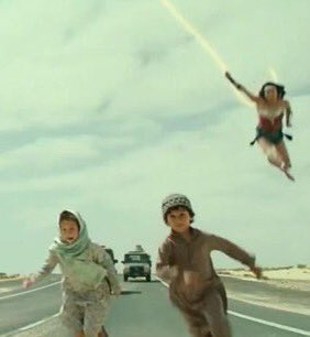 Does anyone else remember the weird scene in Wonder Woman 1984 when Gal Gadot saves some random “generic Arab kids” https://t.co/p7gMlnTKsg