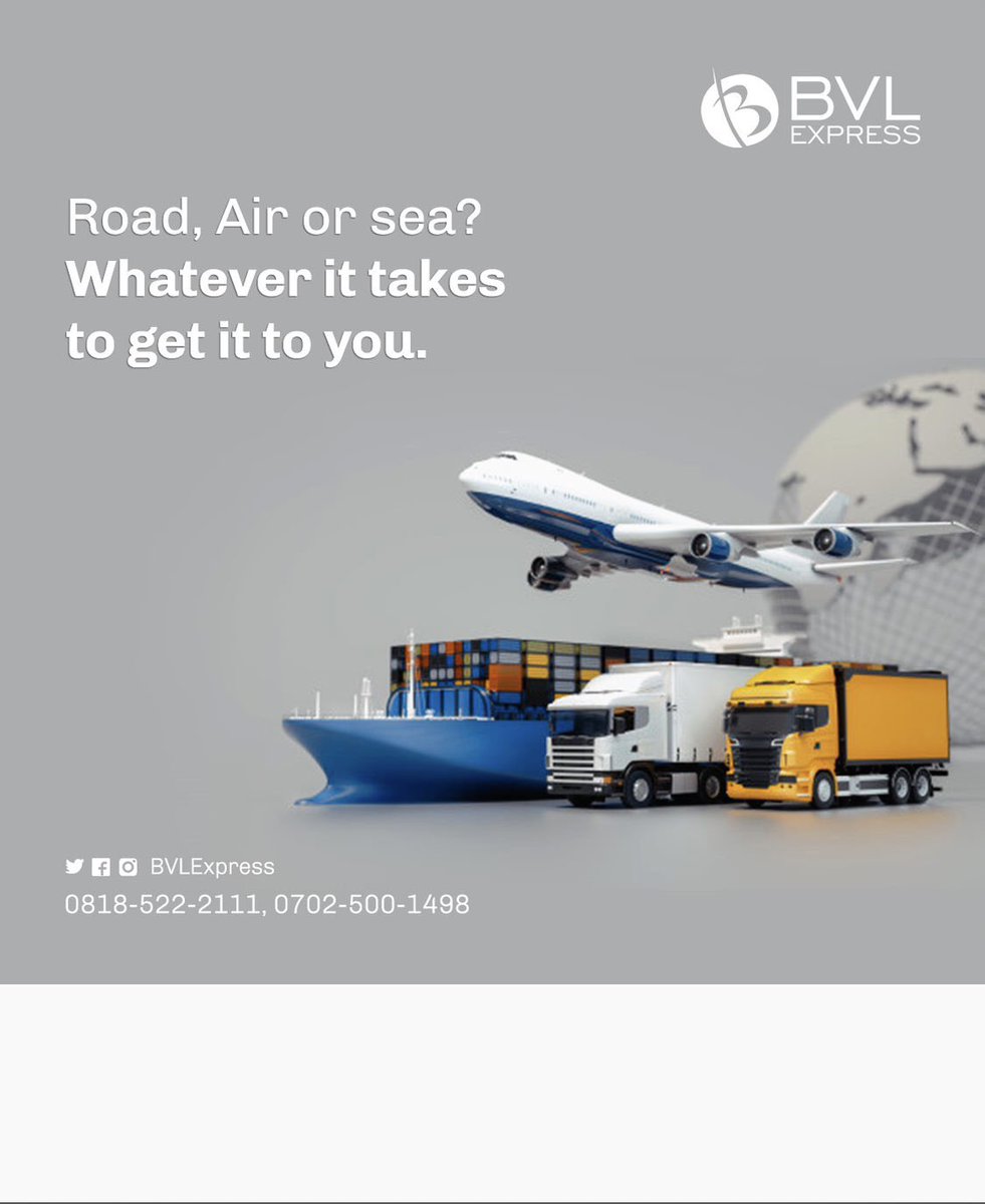 BvlExpress's tweet image. We mean it when we say we are your reliable logistics company.

We’ll go the full lengths to get your package(s) to you in the best condition.

What are you waiting for? Send those delivery requests our way.

#bvlexpress #logisticscompany