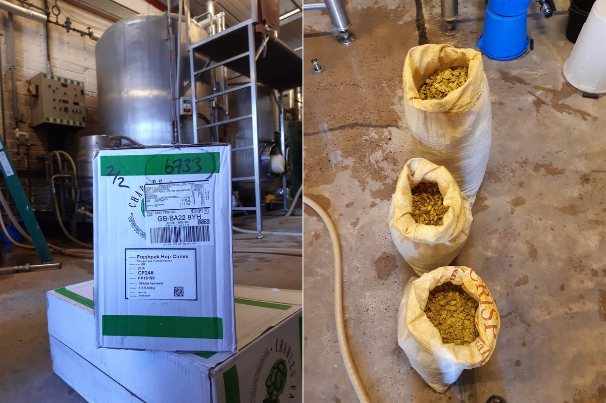 Yeovil Ales Brewery (@yeovilalesbrew) on Twitter photo We've always been at the forefront of <a href="/CharlesFaram/">Charles Faram</a> hop development program. We're chuffed to bits to be trusted with brewing with CF246, as our experimental Hop series of beers returns!
#buybritish #supportlocal #britishhop We've always been at the forefront of <a href="/CharlesFaram/">Charles Faram</a> hop development program. We're chuffed to bits to be trusted with brewing with CF246, as our experimental Hop series of beers returns!
#buybritish #supportlocal #britishhop