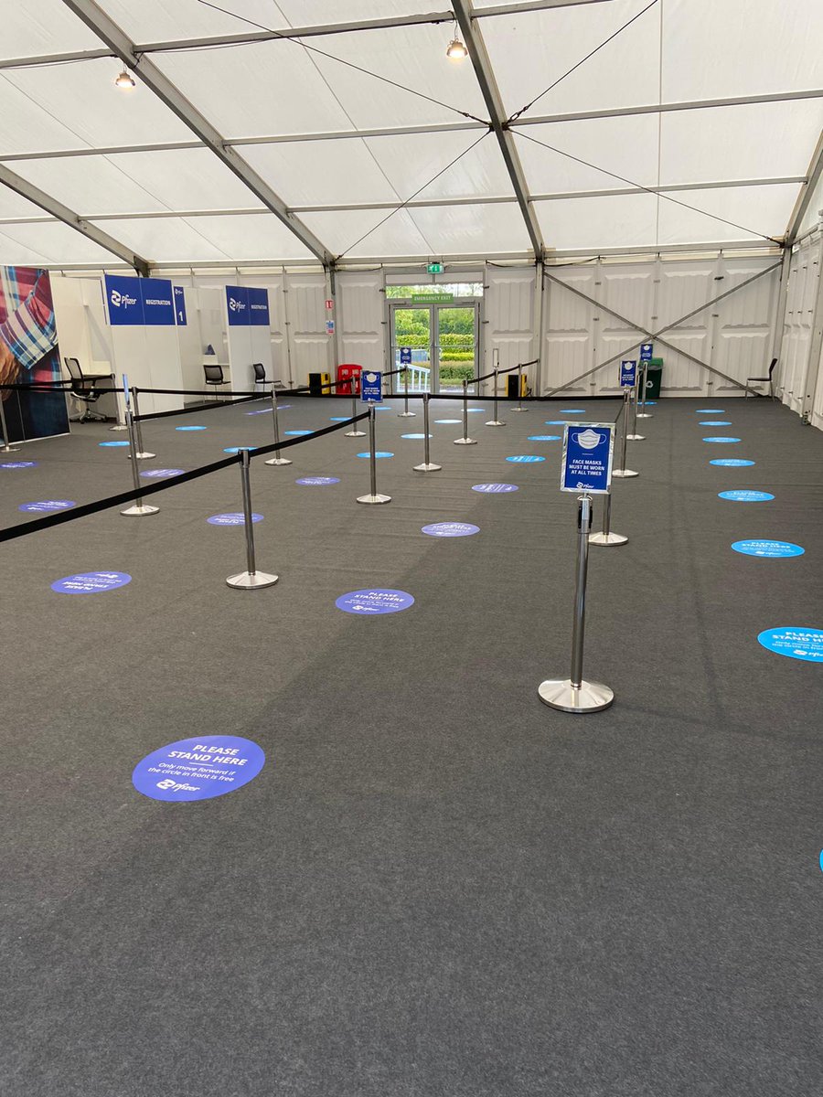 TITAN_Agency1's tweet photo. Two great weeks for the team in Titan as we have successfully managed the temporary structure build for Pfizer Grange Castle.

The structure will see close to 5,000 additional vaccinations administrated over the coming months.

@VinehallDisplay @EventusTents

#ProjectManagememt https://t.co/yapuTvRhCI