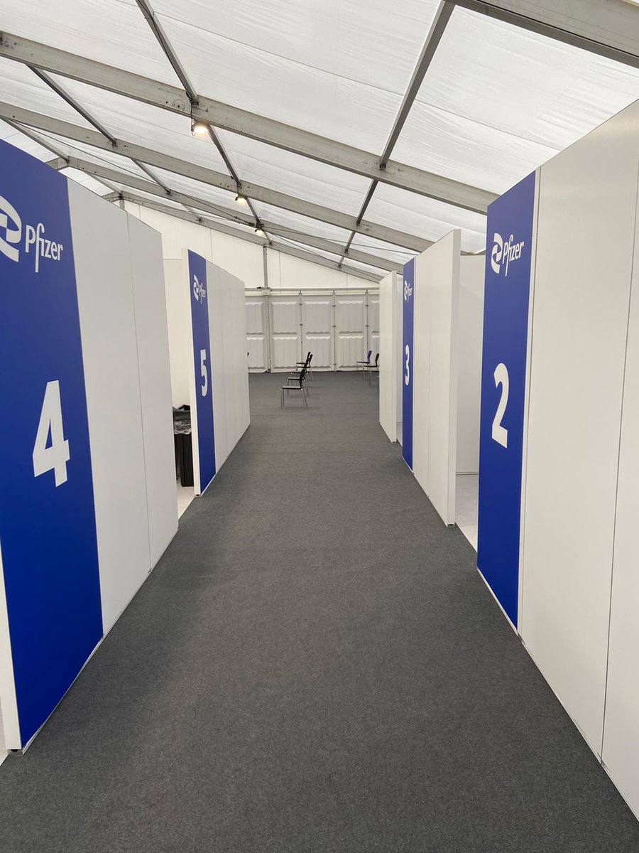 TITAN_Agency1's tweet photo. Two great weeks for the team in Titan as we have successfully managed the temporary structure build for Pfizer Grange Castle.

The structure will see close to 5,000 additional vaccinations administrated over the coming months.

@VinehallDisplay @EventusTents

#ProjectManagememt https://t.co/yapuTvRhCI