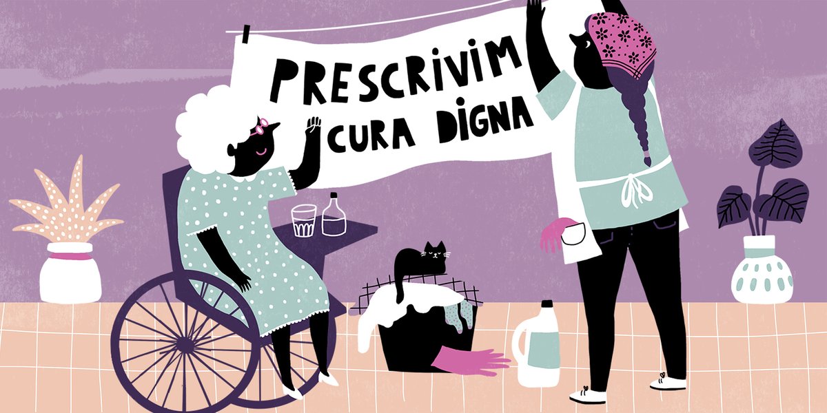 Apostrof_coop's tweet photo. A la plataforma @decidim_org podeu donar suport al projecte "Juntes fem cura digna!" vinculat a la campanya Prescrivim cura digna i que vol enfortir el sector de les #Cures en l'àmbit socioempresarial i comunitari.

➡️Feu-hi un cop d'ull: https://t.co/URMfqIFEIl https://t.co/v0bbQXKYdR