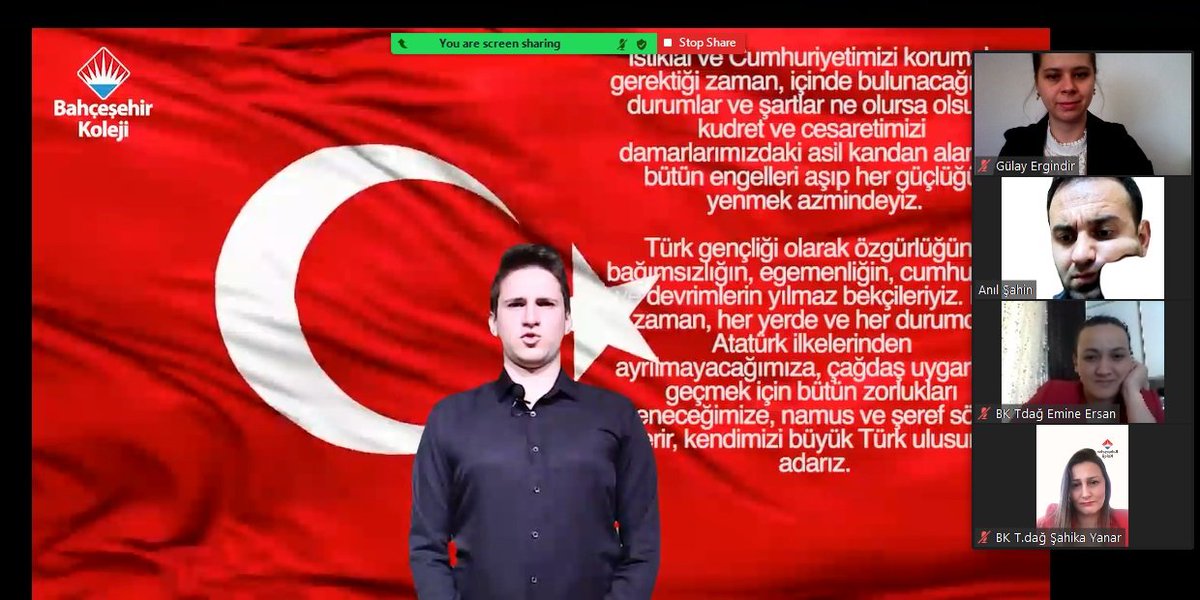 bk_tekirdag's tweet photo. Milli Mücadelemizin başladığı günün 102. yıl dönümünde Ulu Önder Mustafa Kemal Atatürk’ü minnet ve saygıyla anıyoruz.

19 Mayıs Atatürk’ü Anma, Gençlik ve Spor Bayramımız kutlu olsun. 🇹🇷

#BahçeşehirKoleji #19Mayıs https://t.co/shUwYg8X7L