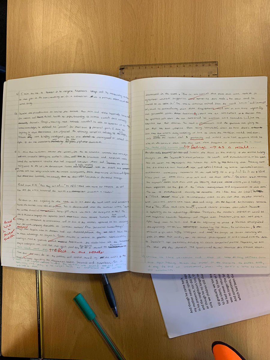 Some amazing live marking happening at TCS