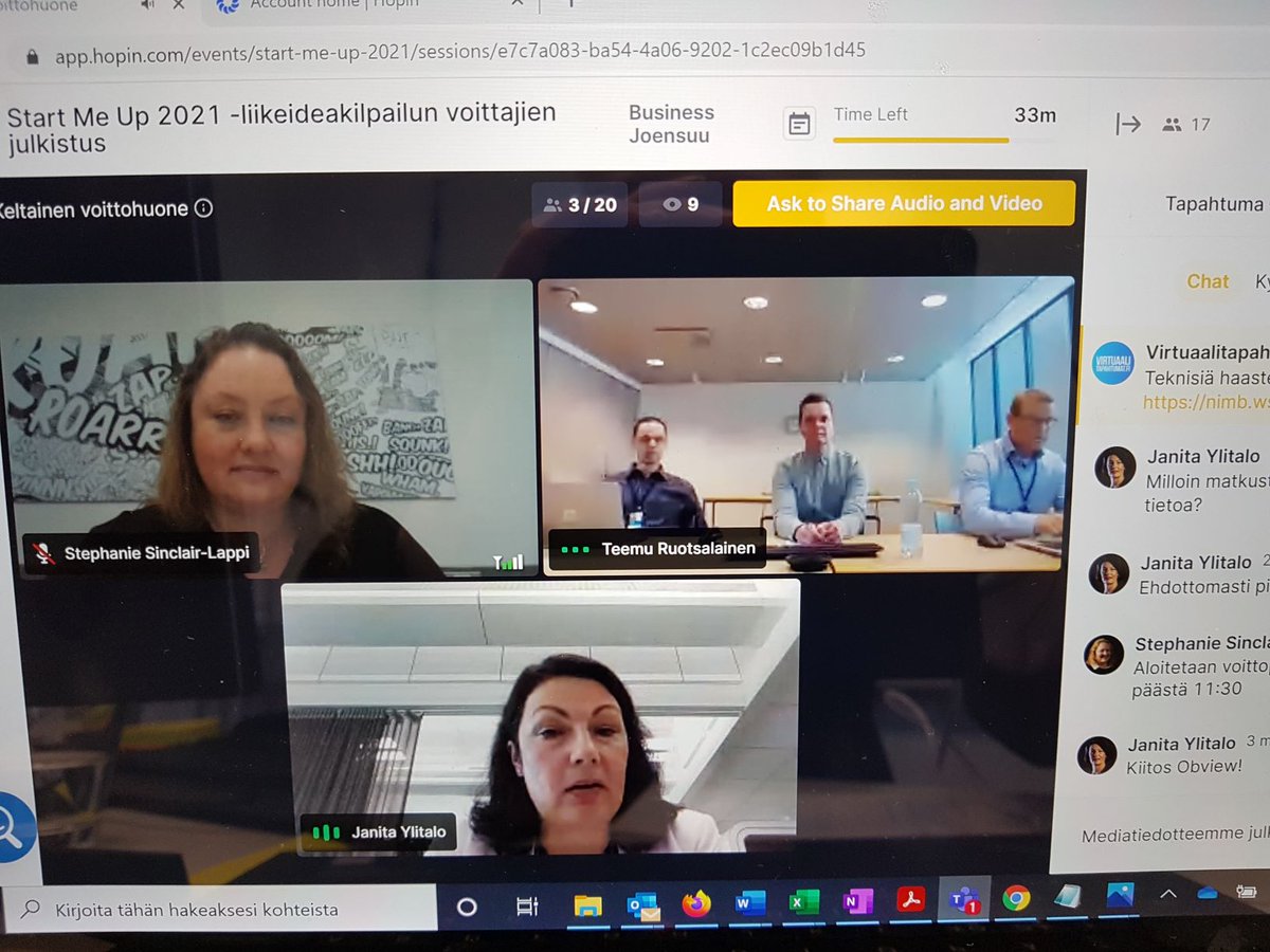 The Obview #privacy protection system, which prevents illicit viewing of electronic monitors, has been chosen as the winner of the Start Me Up business idea competition. bit.ly/3otMjdy #innovation #startup