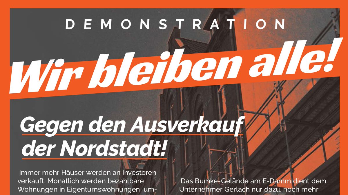 167Solidarisch's tweet photo. Samstag 22.5. | 14Uhr Lutherkirche
#Hannover #Mietenwahnsinn #Enteignungsbedarf https://t.co/s04AMmEjXo