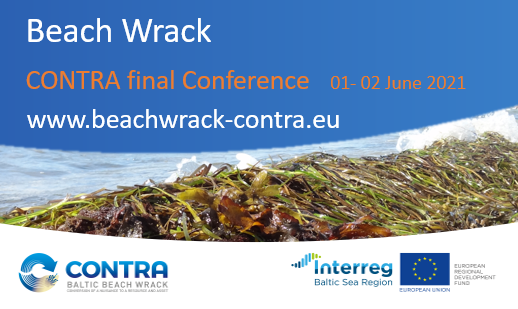 InterregBSR's tweet photo. On 1-2 June 2021, the #Interreg #BalticSeaRegion project #CONTRA hosts its final online conference to present #innovative & #green solutions for treating #beachwrack and turn it from nuisance to an asset.
Info & registration👉 https://t.co/xWgnucPd7q https://t.co/Sn6CBqAtsp