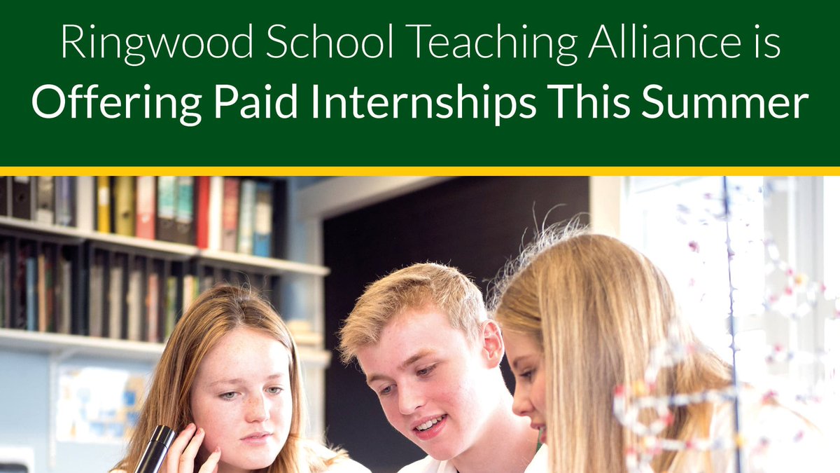 Potential candidates wishing to express an interest in the internships need to complete the following Expression of Interest form: tinyurl.com/2021internship…