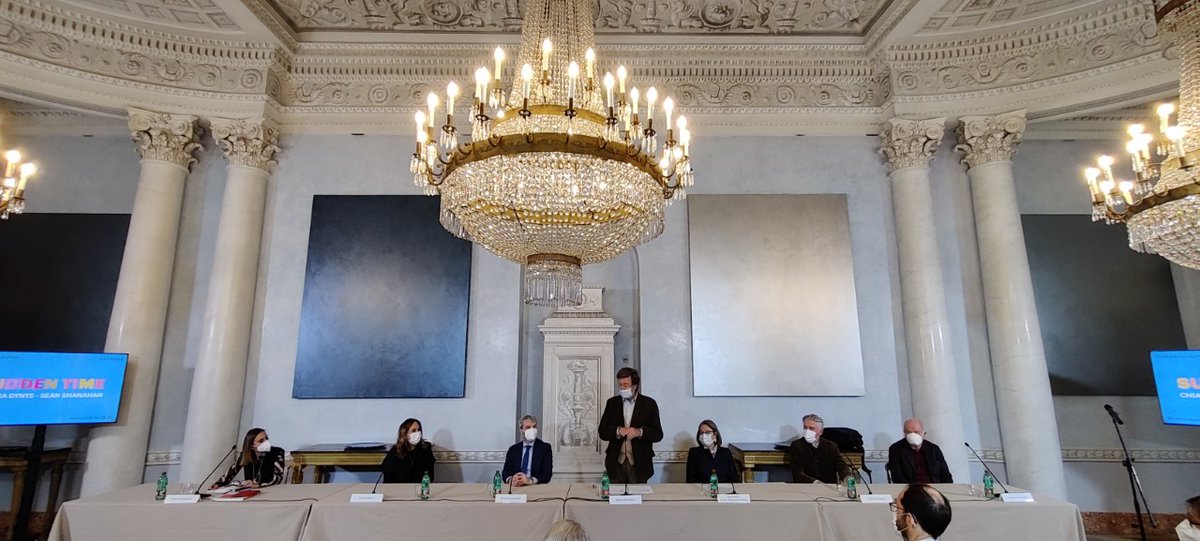 È iniziata la conferenza stampa di presentazione della nuova mostra di <a href="/VillaPanza/">VillaPanza</a>
 "Sudden Time. Chiara Dynys - Sean Shanahan"
Seguila sul sito del FAI >>fondoambiente.it