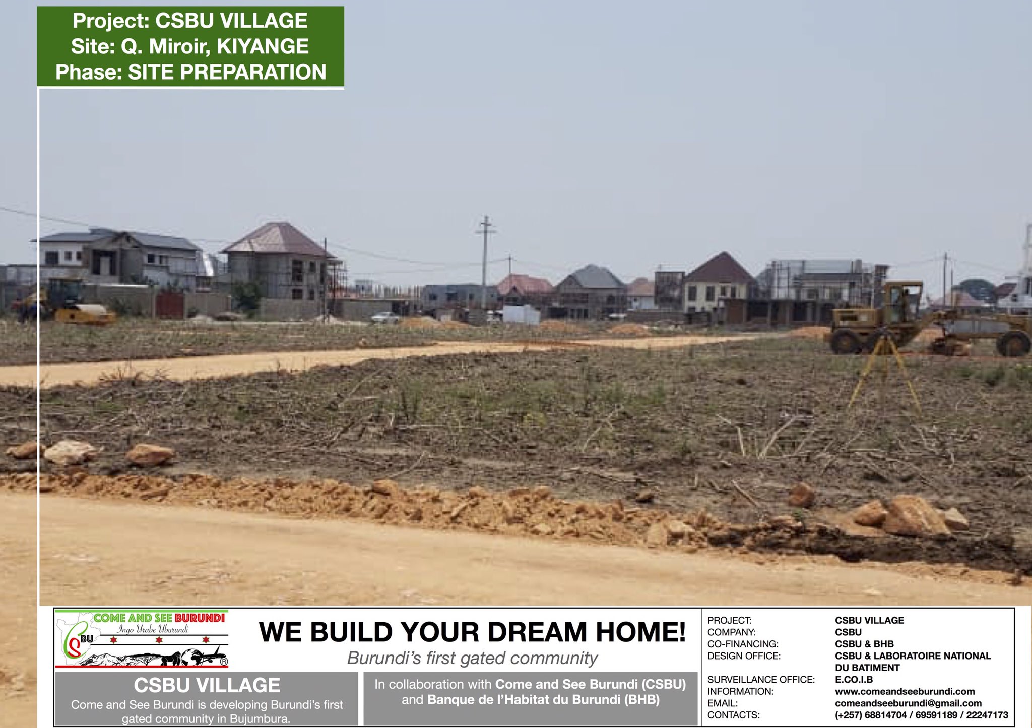 Come and See Burundi on Twitter "BURUNDI CSBUVILLAGE / Currently in its development, CSBU