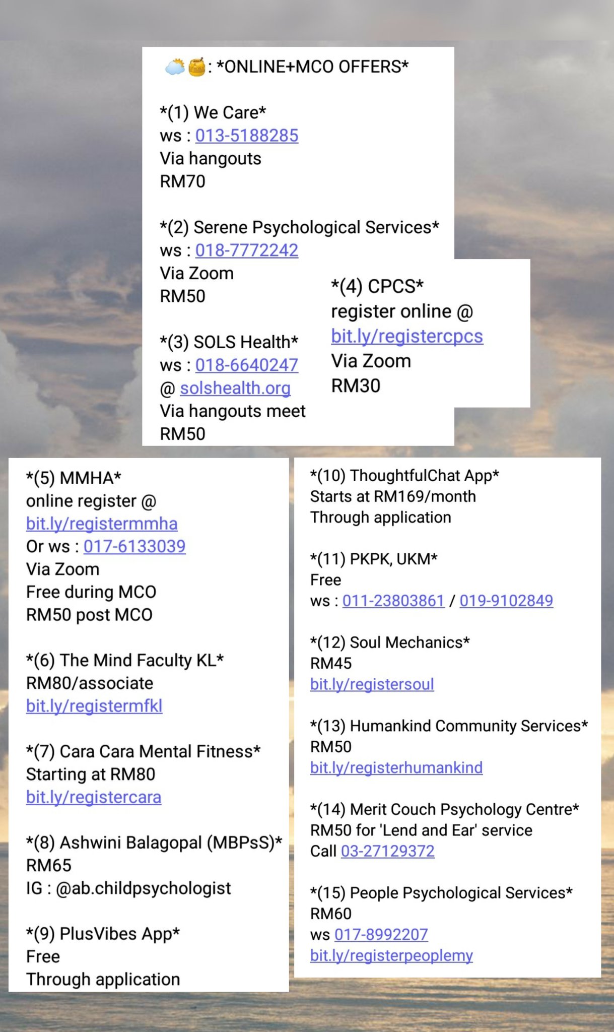 Services serene psychological The Help