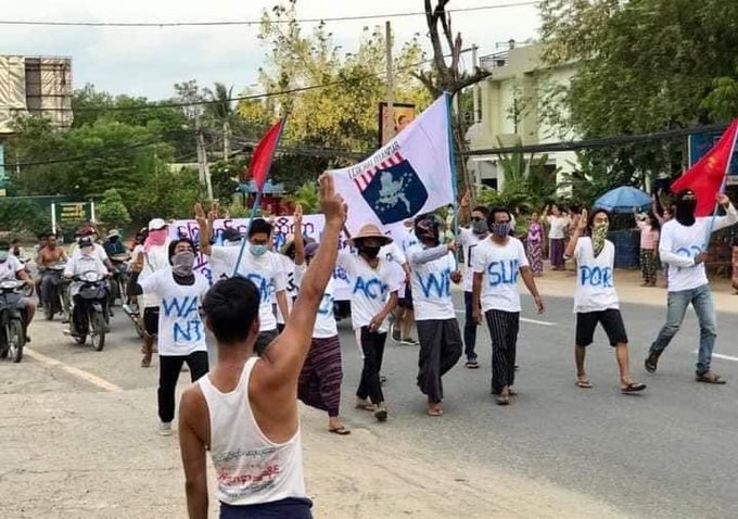 There is no FEAR in #Bagan.  We will fight to the end to get back our Democracy.  White shirt wearing<a href="/tag/bagan"class="tags">#Bagan</a><a href="/tag/unesco"class="tags"><span>#unesco</span></a><a href="/tag/whatshappeninginmyanmar"class="tags"><span>#whatshappeninginmyanmar</span></a><a href="/tag/may19coup"class="tags"><span>#may19coup</span></a>