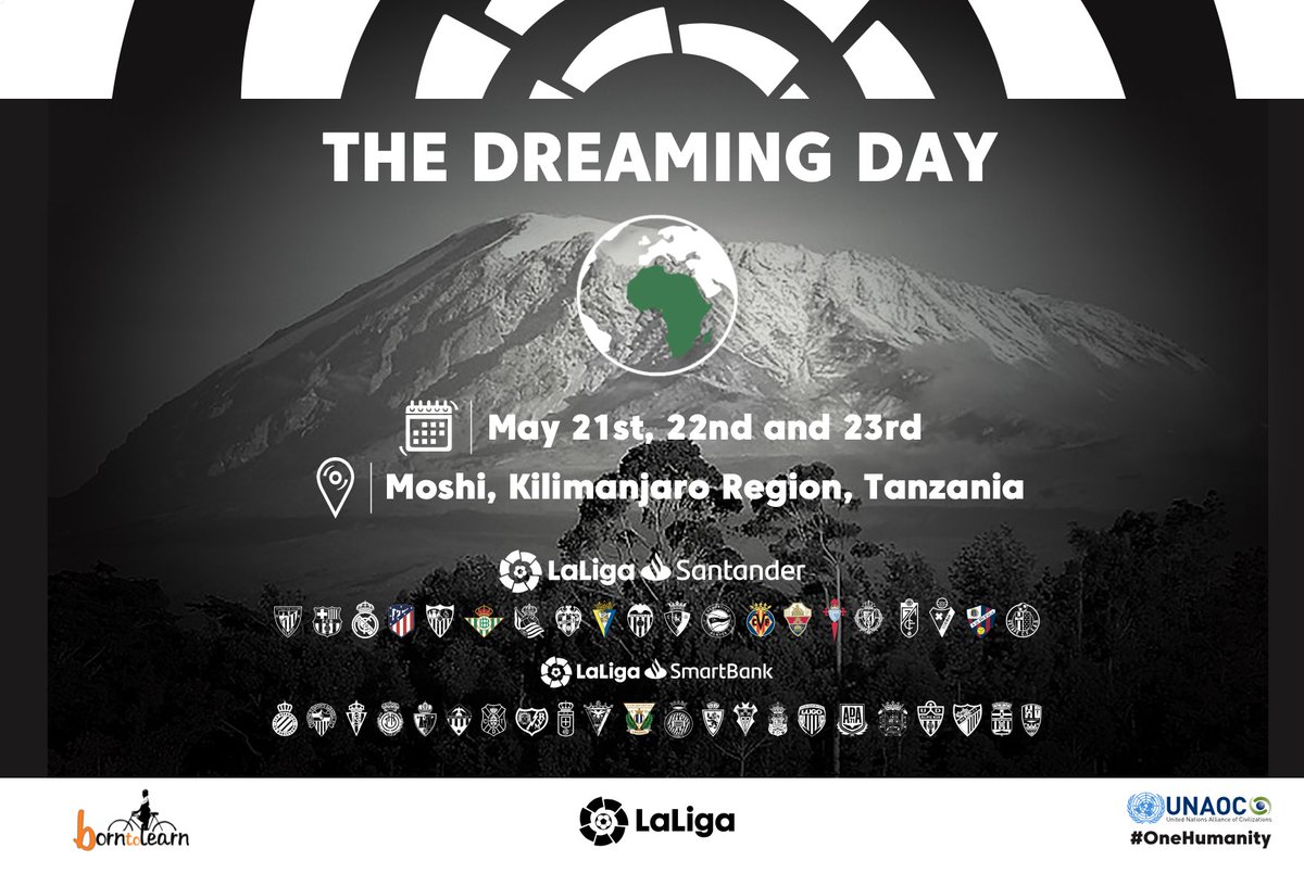 OneHumanity_Sp's tweet photo. 😍 @laliga creates three projects for the #onehumanity campaign in Africa! 🇳🇬🇹🇿🇸🇳

👏👏👏👏

#weareallonehumanity #unaoc #onehumanity #laliga #nigeria #senegal #tanzania https://t.co/TqlUxHMKdp