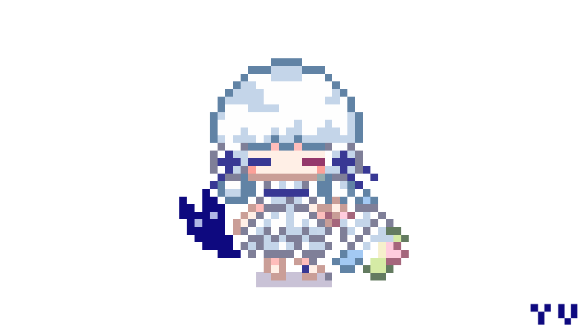 14 コクリコット ブランシュ コンパスドット ゆーのイラスト