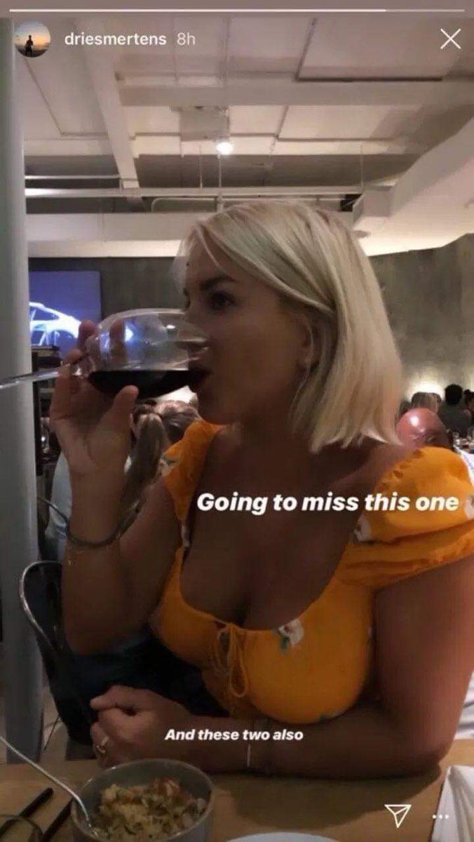 Dries Mertens’ Instagram account is too funny. 😂😂