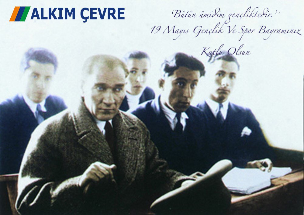 19 Mayıs Gençlik Ve Spor Bayramınız Kutlu Olsun. <a href="/alkimcevre/">Alkım Çevre Ltd. Şti.</a> #alkimcevre