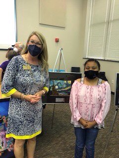 It has been such joy watching this artist grow. Congratulations Genesis! <a href="/mcwredhawks/">Williams Elementary</a>