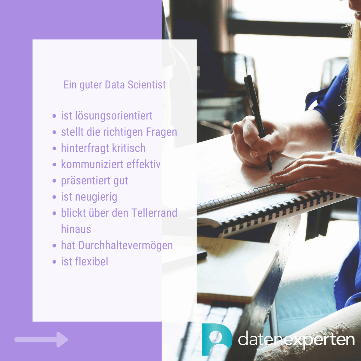 Projektmarktcom's tweet photo. Welche konkreten Fähigkeiten und welches Skillset muss ein Data Scientist mitbringen? Mehr Details findest du im Datenexperten Blog. https://t.co/bdh5uDK0yA
#datenenexperten #machinelearning  #freelancer #freelance #freiberufler #freiberuflerin #datascience #datascientist https://t.co/6f5zBUvLbh