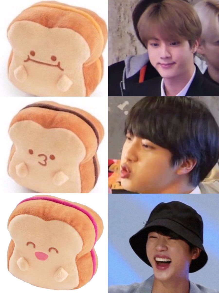 jinniesbread's tweet image. different types of jin 🍞
#방탄진 #진 #BTSJIN #JIN
