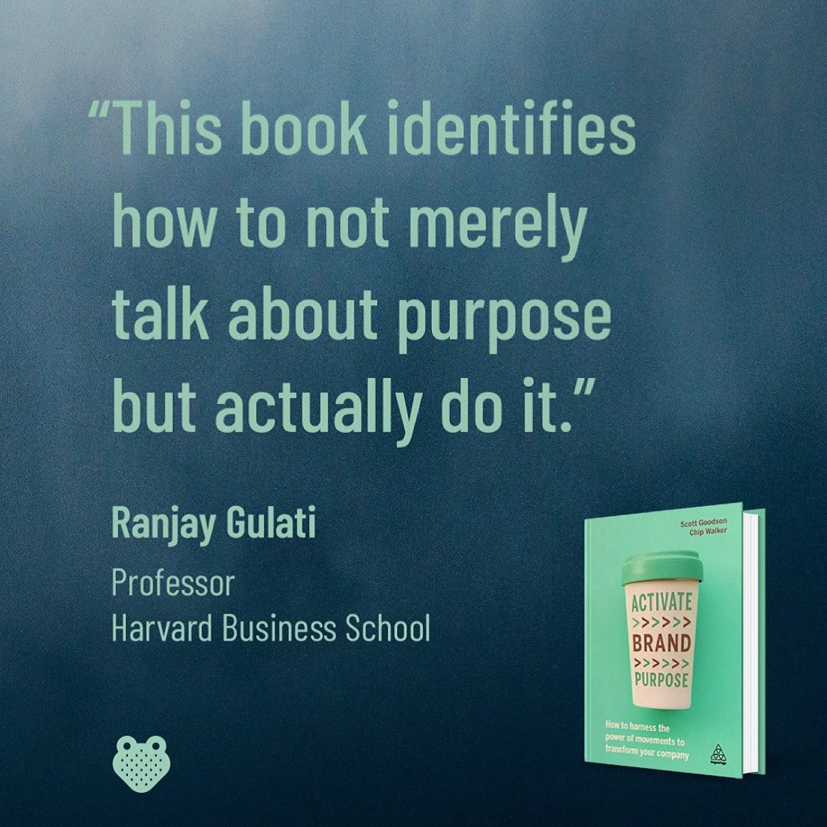 scottfrog's tweet photo. Founders typically operate with the mentality that growth and profit come first, higher calling second. This strategy, however, is misguided. Increasingly, leaders are imbuing their ventures with purpose in addition to a great idea. #book #strategybook #businessbook https://t.co/o5s7ipssrG