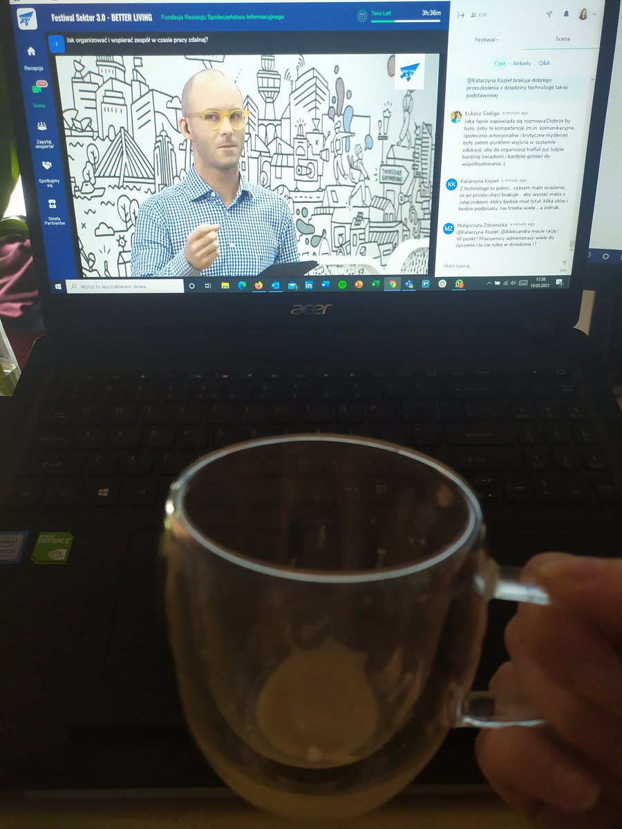 suasica's tweet photo. Kawy już nie ma, ale festiwal trwa dalej... #sektor2021 https://t.co/gGErHL6quH