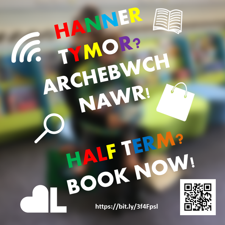 BargoedLib's tweet photo. Mae hanner tymor yn fuan! Beth am archebu lle am apwyntiad! Peidiwch â cholli allan!
https://t.co/HsLcfYIgNq
Half term is coming soon! Why not book a place for an appointment! Don't miss out! https://t.co/VrdfNUlccW