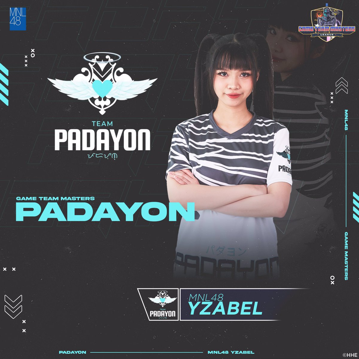 Meet Padayon’s team master, MNL48 Yzabel! 

“As one, we will move forward to conquer this game!” - MNL48 Yzabel

Stay tuned for more details and for the announcement of members of each team! 

#MNL48MastersLeague