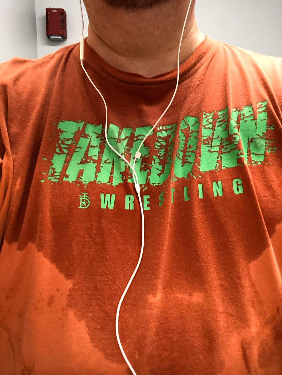 Another post-workout entry today. #WrestlingShirtADayinMay @TideWrestling @TakedownShop