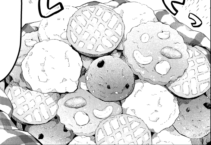 #画像を4枚晒したらrtがきてフォロワーがぶわーって増えると聞いて
仕事で描いたご飯も見て!!!!