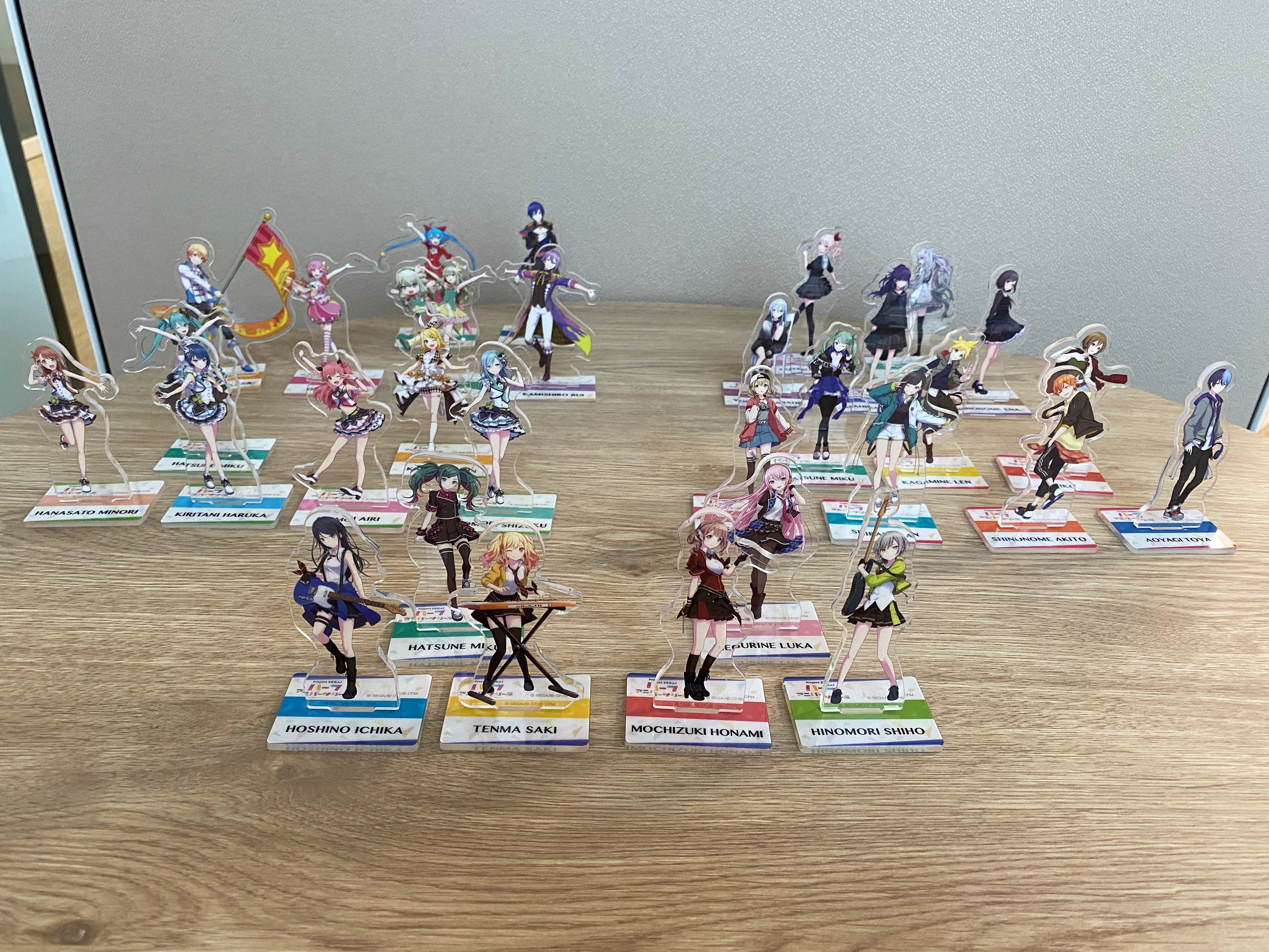 プロセカ　アクリルスタンド　まとめ売り プロセカアクスタ】アクリルスタンドシリーズまとめ | セカイの
